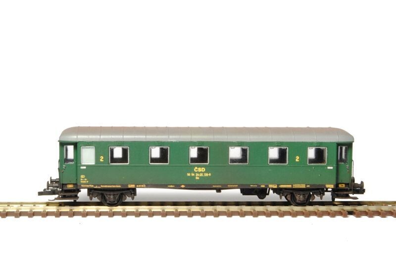 SDV Osobní vůz Be „Rybák“ ČSD, 7 oken 1:120 2